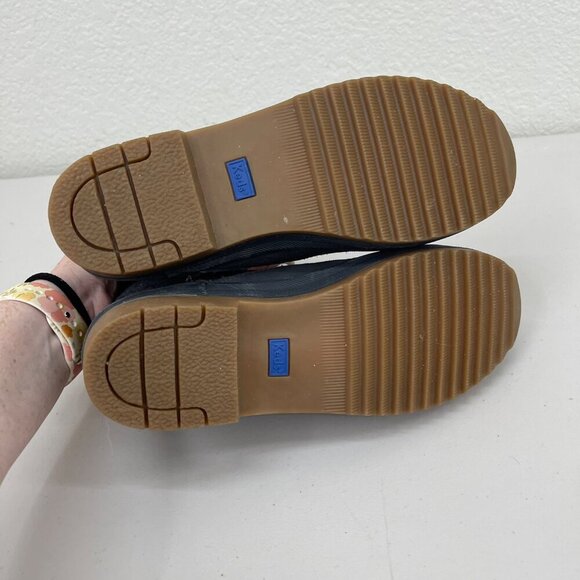 Gray Winter Boots Pink Laces Lug Sole sz 8 - Picture 11 of 11